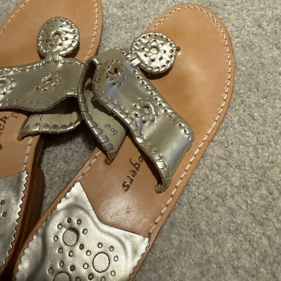 Jack Rogers Gold Jacks Flat Sandal - Picture 4 of 4